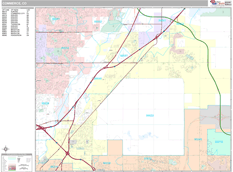 Commerce City Digital Map Premium Style